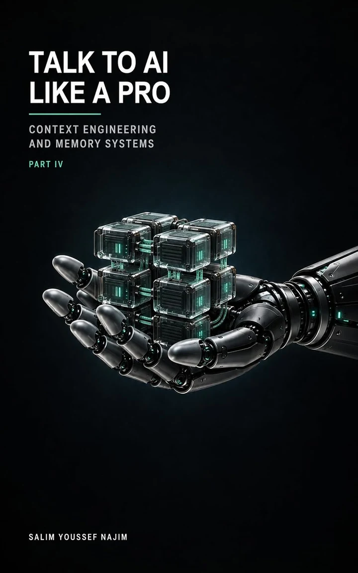 Talk to AI Like a Pro: Context Engineering and Memory Systems — original book cover