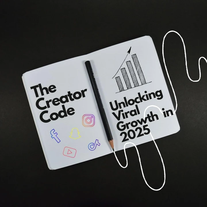 The Creator Code: Unlocking Viral Growth in 2025 — original book cover